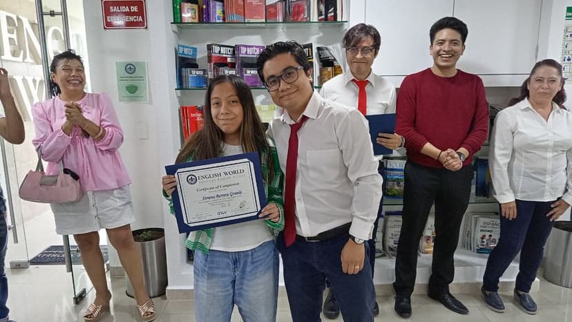 Aplicación de exámenes de certificación en English World