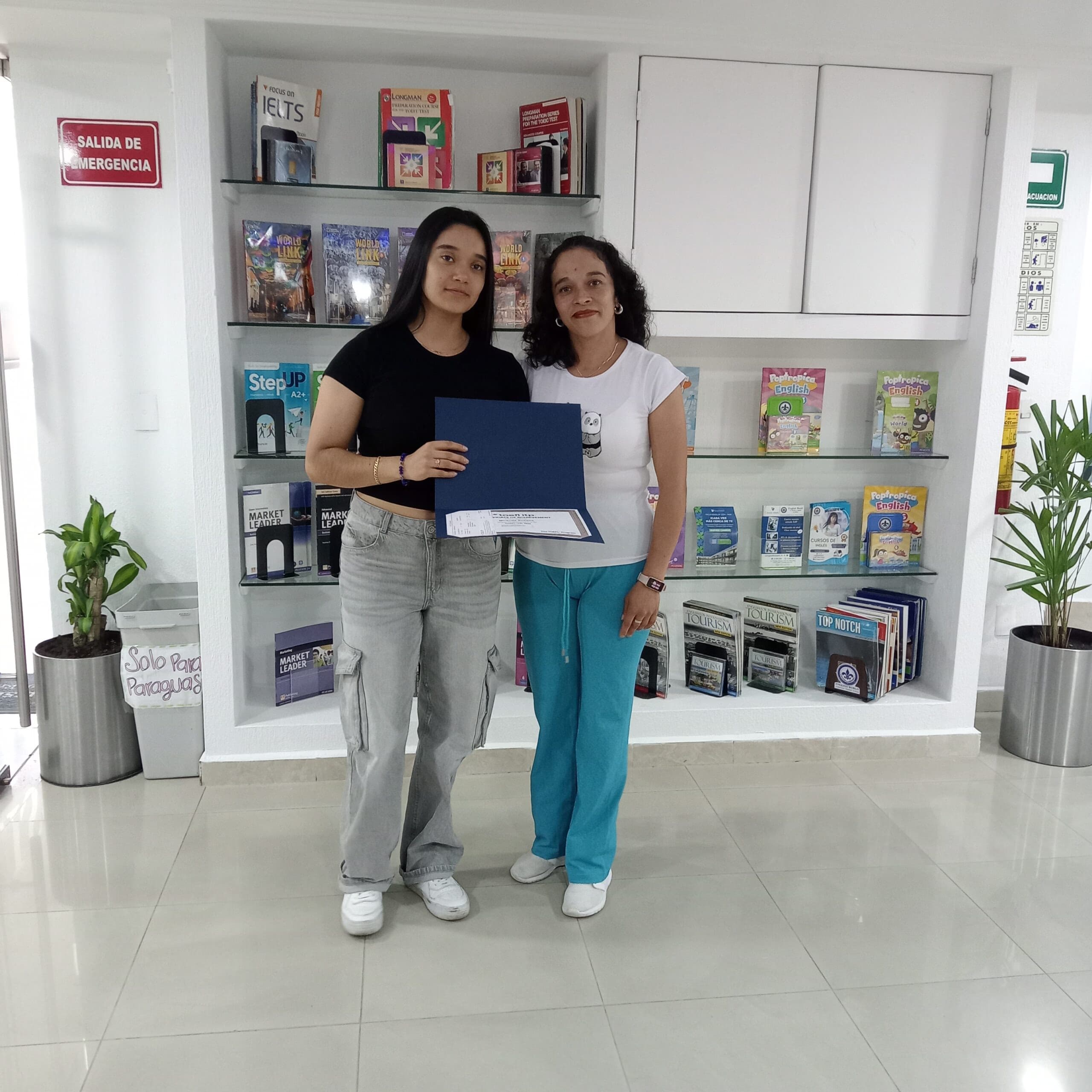 Aplicación del examen TOEFL en English World